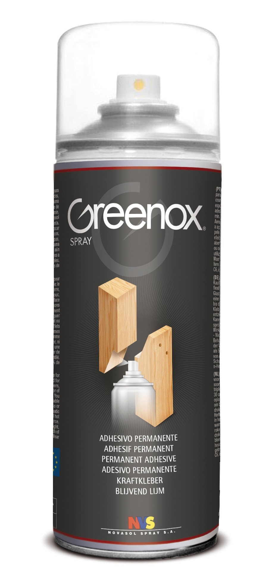Novasol Spray - Greenox - Permanent Adhesive Spray - 400ml