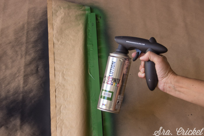 acrylic spray paint easy height chart tutorial