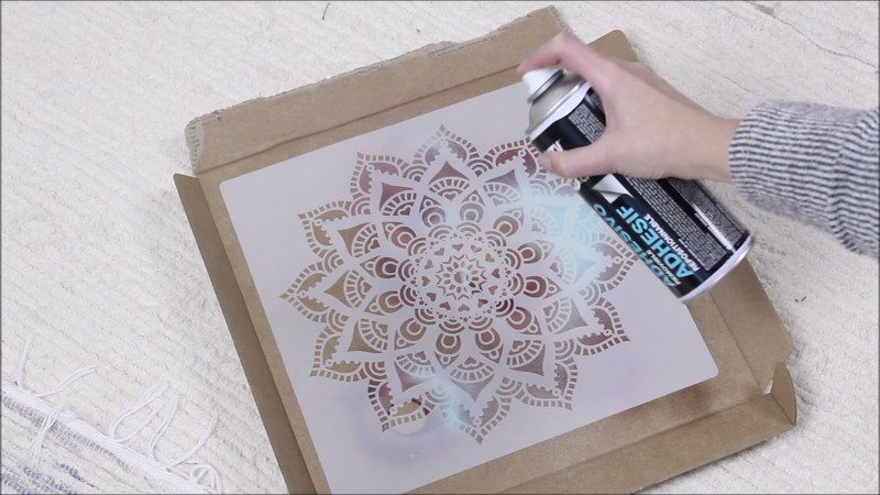 reusable stencils for spray painting